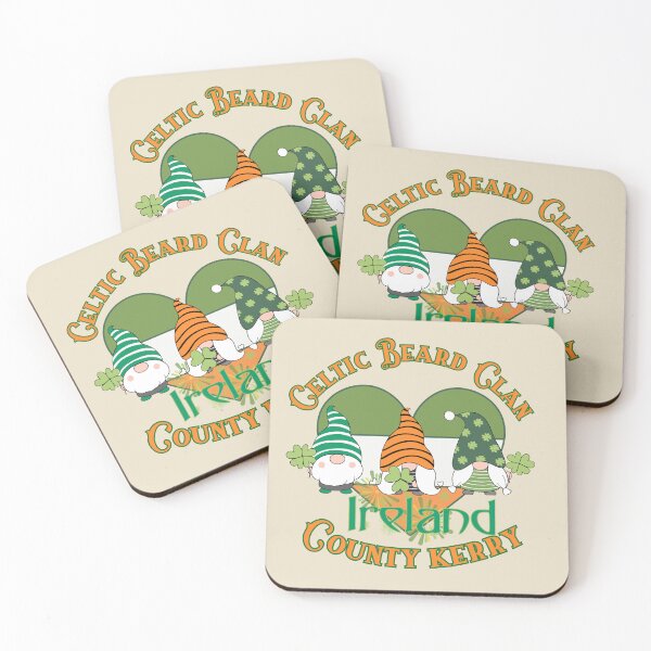 Item preview, Celtic Beard Clan - County Kerry - Ireland designed and sold by FaeryNuff.