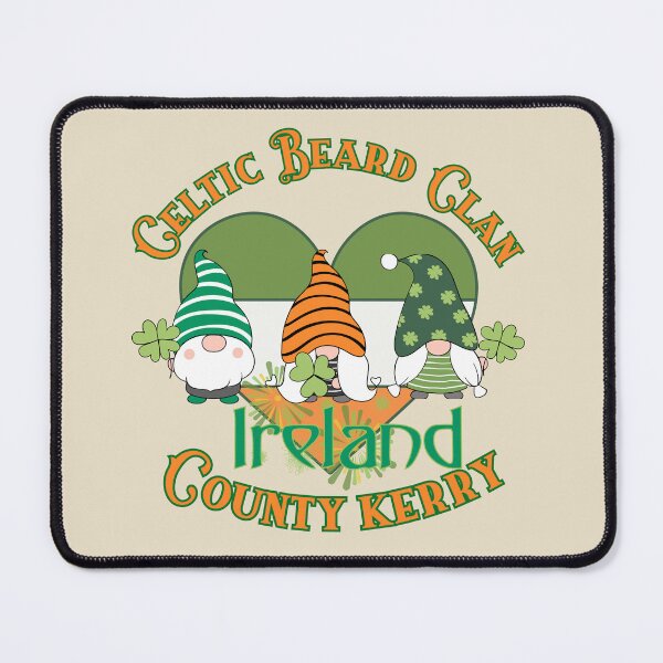 Item preview, Celtic Beard Clan - County Kerry - Ireland designed and sold by FaeryNuff.