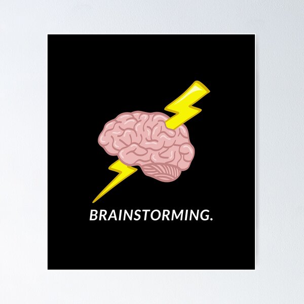 Item preview, Brainstorming - funny science designed and sold by mimiscreativity.