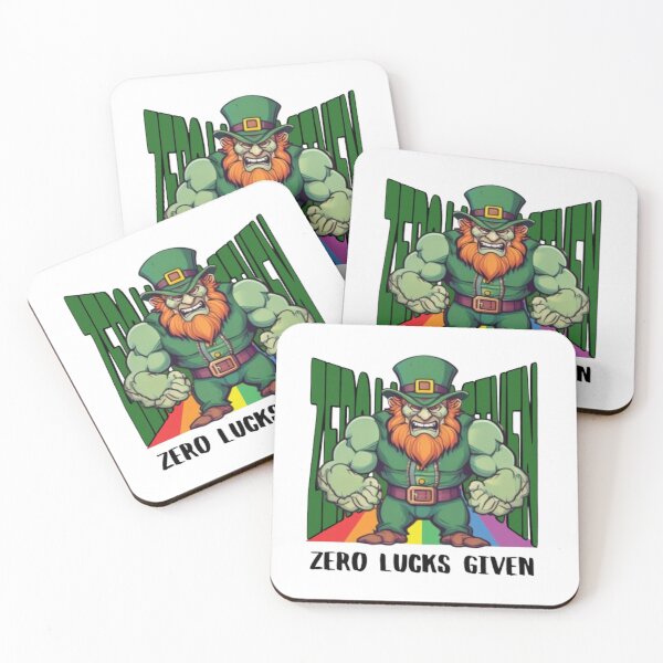 Item preview, Zero Lucks Given - Fierce Leprechaun Character designed and sold by LMoonDesigns.