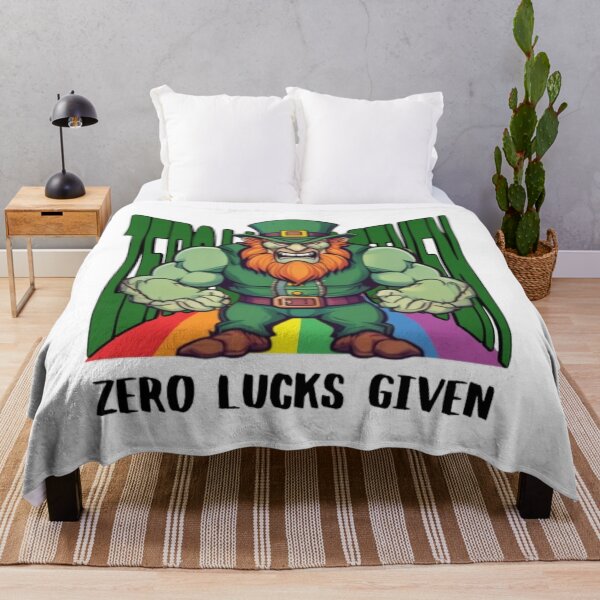 Item preview, Zero Lucks Given - Fierce Leprechaun Character designed and sold by LMoonDesigns.