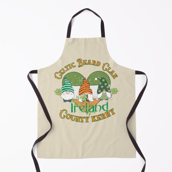 Item preview, Celtic Beard Clan - County Kerry - Ireland - Distressed designed and sold by FaeryNuff.