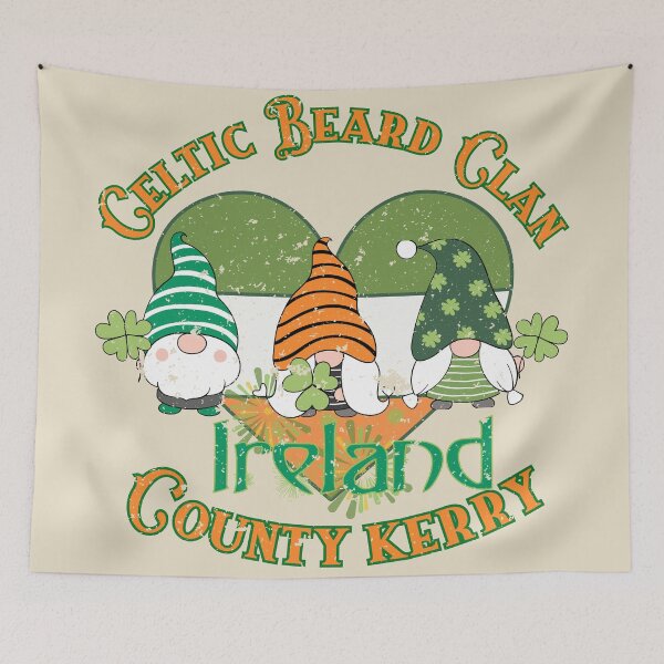 Item preview, Clan Celtic Beard - Condado de Kerry - Irlanda - En apuros designed and sold by FaeryNuff.