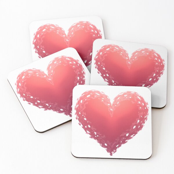 Item preview, Red heart shape designed and sold by KwangCB.