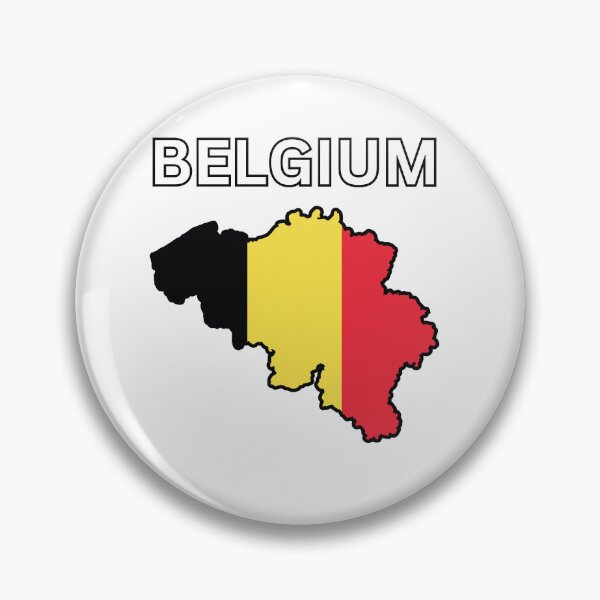 Item preview, Belgium flag map designed and sold by atomstartup.
