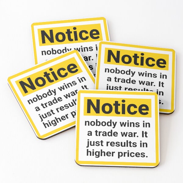Item preview, Nobody wins in a trade war designed and sold by Rachel the Artist .