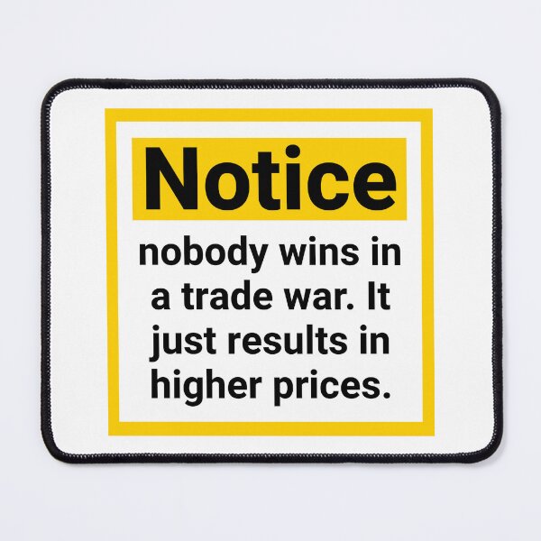 Item preview, Nobody wins in a trade war designed and sold by Rachel the Artist .