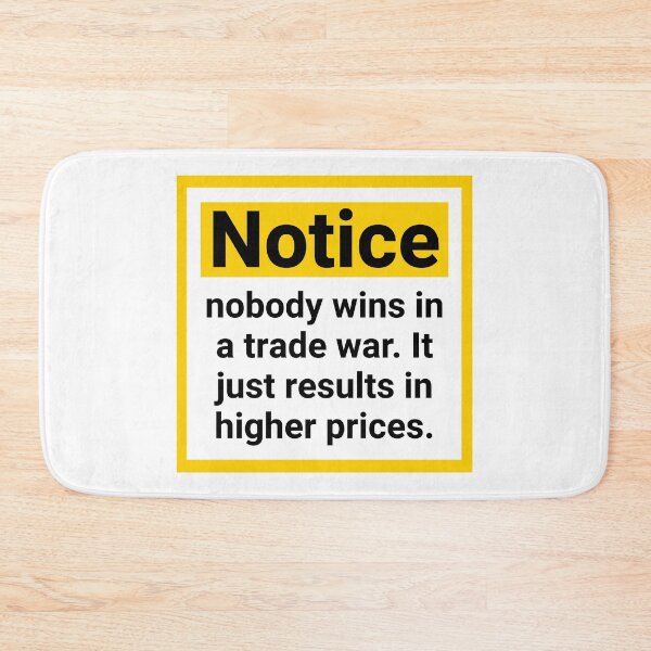 Item preview, Nobody wins in a trade war designed and sold by Rachel the Artist .
