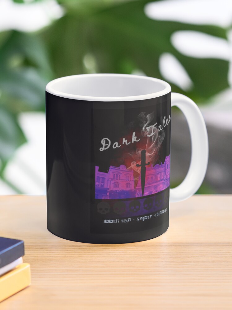 Thumbnail 1 of 6, Coffee Mug, Dark Tales of Inner West Sydney Blood in the Street designed and sold by TheOwnerSpeaks.