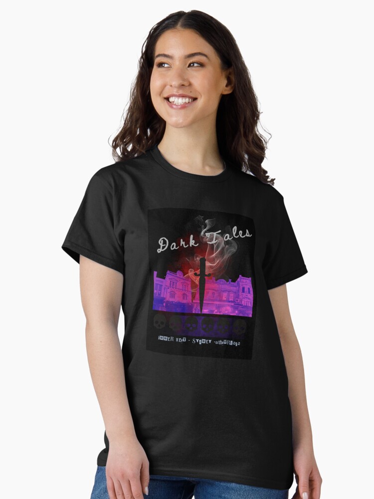 Thumbnail 2 of 7, Classic T-Shirt, Dark Tales of Inner West Sydney Blood in the Street designed and sold by TheOwnerSpeaks.