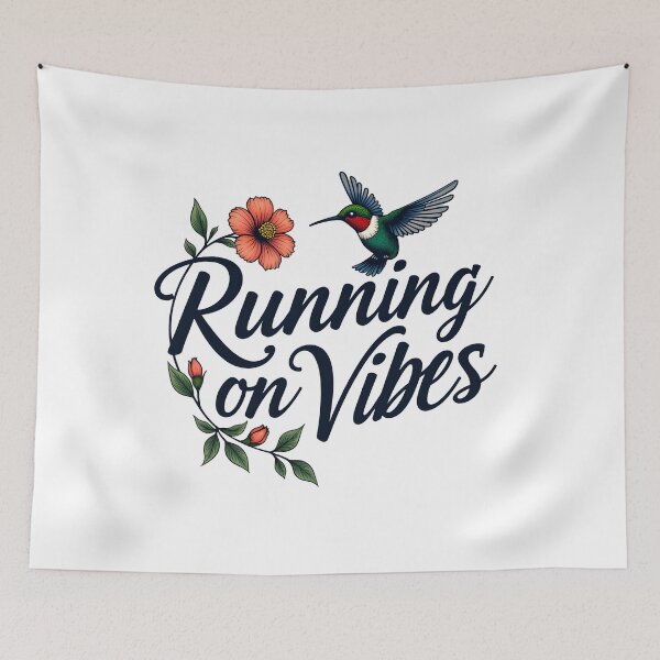 Item preview, Running on Vibes Hummingbird designed and sold by FoxyJags.