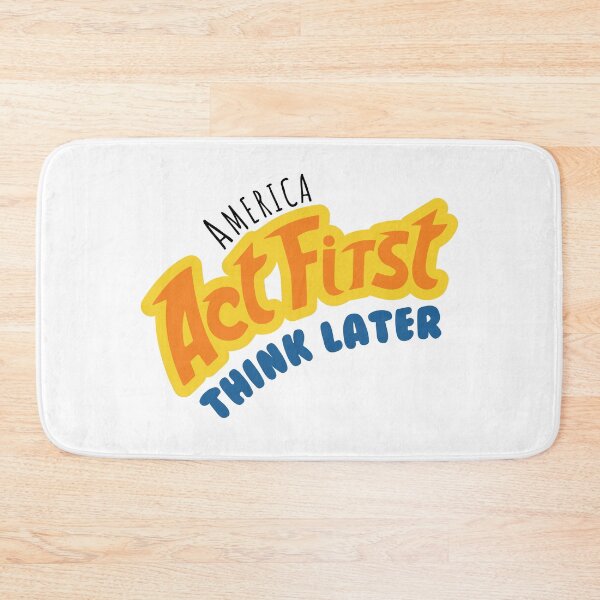 Item preview, America - Act First - Think Later designed and sold by theblueofmyeye.