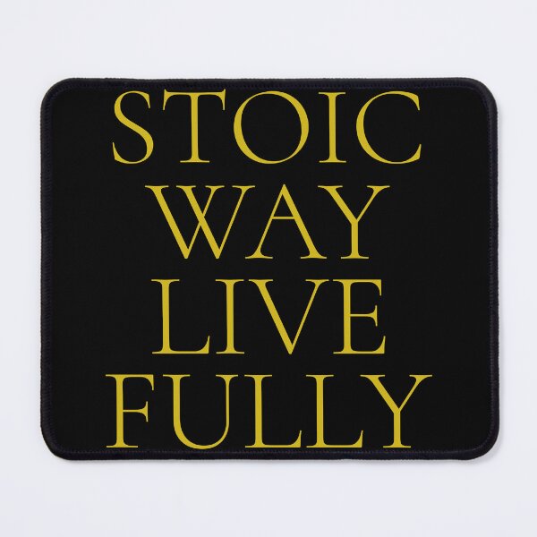 Item preview, The Stoic Way Live Fully Stoicism Charisma Self Improvement Psychology T-Shirt designed and sold by All About Merch.