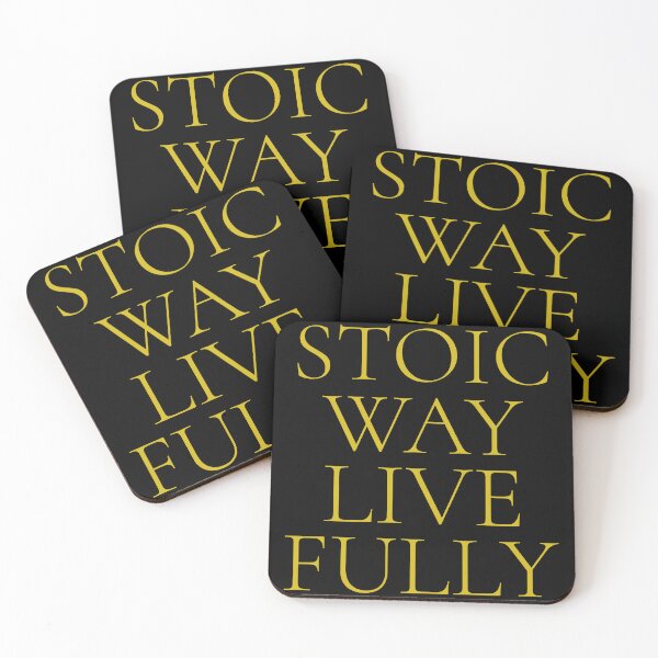 Item preview, The Stoic Way Live Fully Stoicism Charisma Self Improvement Psychology T-Shirt designed and sold by All About Merch.