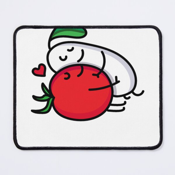 Item preview, Tomato and mozzarella couple designed and sold by baderalna.