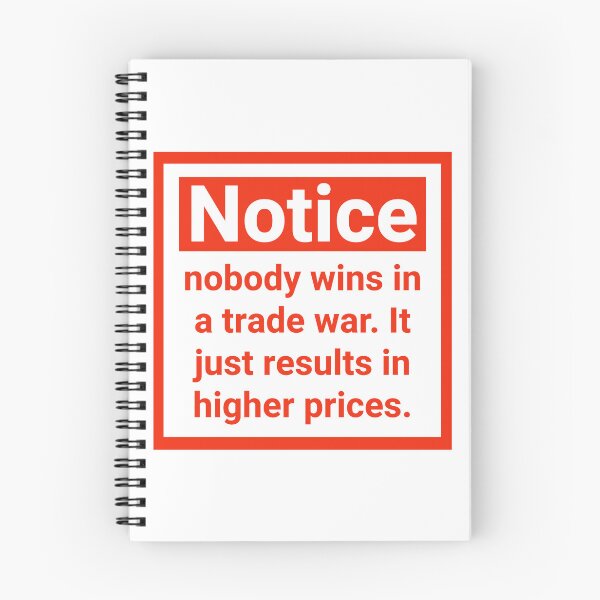 Item preview, Nobody wins in a trade war designed and sold by Rachel the Artist .