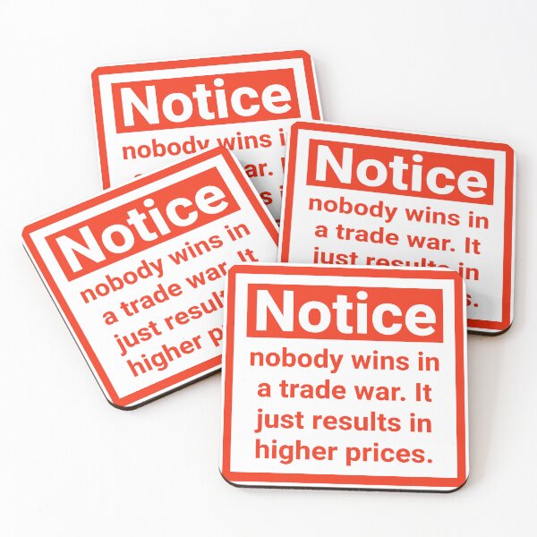 Item preview, Nobody wins in a trade war designed and sold by Rachel the Artist .