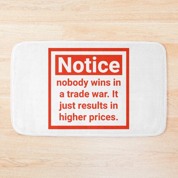 Item preview, Nobody wins in a trade war designed and sold by Rachel the Artist .