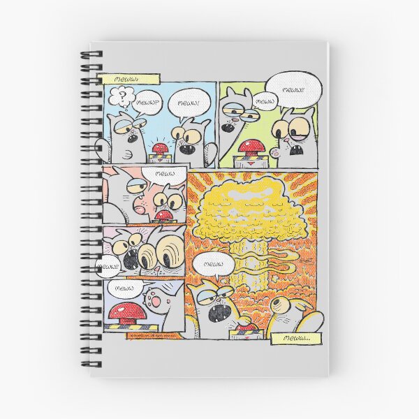 Item preview, Screamin' Kittehs "Meww" Comik: The Button designed and sold by furbawl.