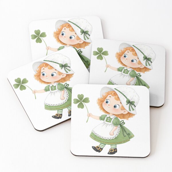 Item preview, A0711 Irish Girl with Bonnet – Vintage-Inspired Art for Home & Gifts designed and sold by angieart68.
