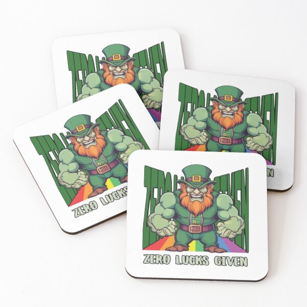 Item preview, Zero Lucks Given - Fierce Leprechaun Character designed and sold by LMoonDesigns.