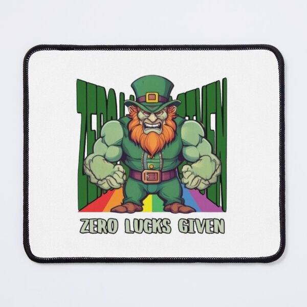 Item preview, Zero Lucks Given - Fierce Leprechaun Character designed and sold by LMoonDesigns.