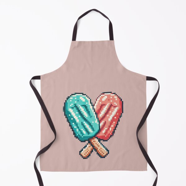 Item preview, Just Turquoise & Coral Pink Ice Cream Bars designed and sold by Fontible.