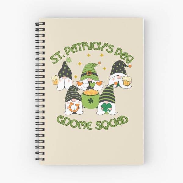 Item preview, St Patrick's Day Gnome Squad - Irish Bearded Clan designed and sold by FaeryNuff.