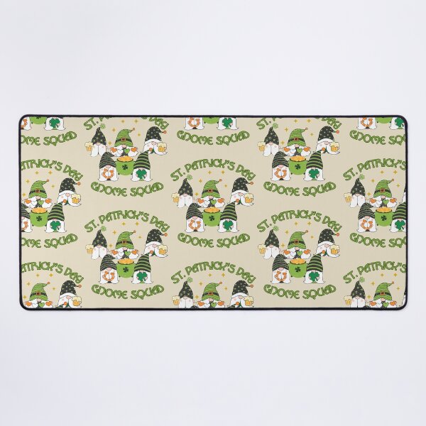 Item preview, St Patrick's Day Gnome Squad - Irish Bearded Clan - Distressed designed and sold by FaeryNuff.