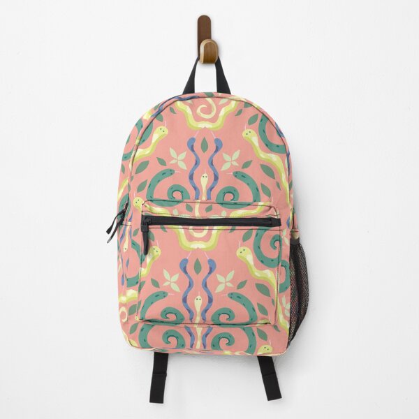 Item preview, Cute Snake Pattern Pink Background designed and sold by ShannonSArtwork.