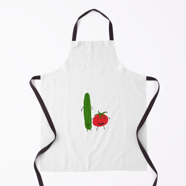 Item preview, Cute Tomato and Cucumber design designed and sold by cottoncandybar.