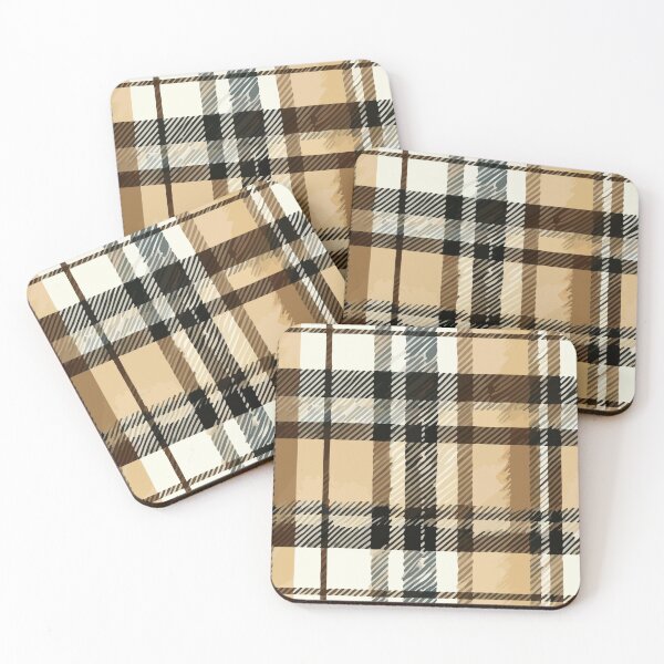 Item preview, Acrylic Tartan | Mocha mousse color 2025 designed and sold by Grypis.