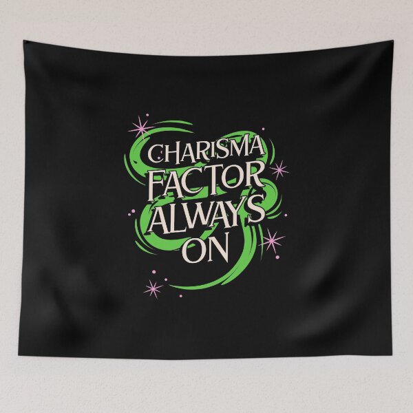 Item preview, The Charisma Factor Always On Stoicism Charisma Self Improvement Psychology T-Shirt designed and sold by All About Merch.