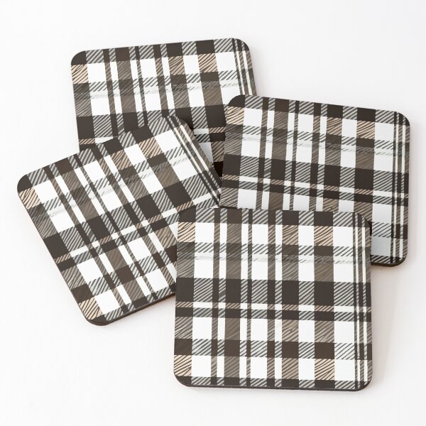 Item preview, Acrylic Tartan | Mocha mousse color 2025 designed and sold by Grypis.