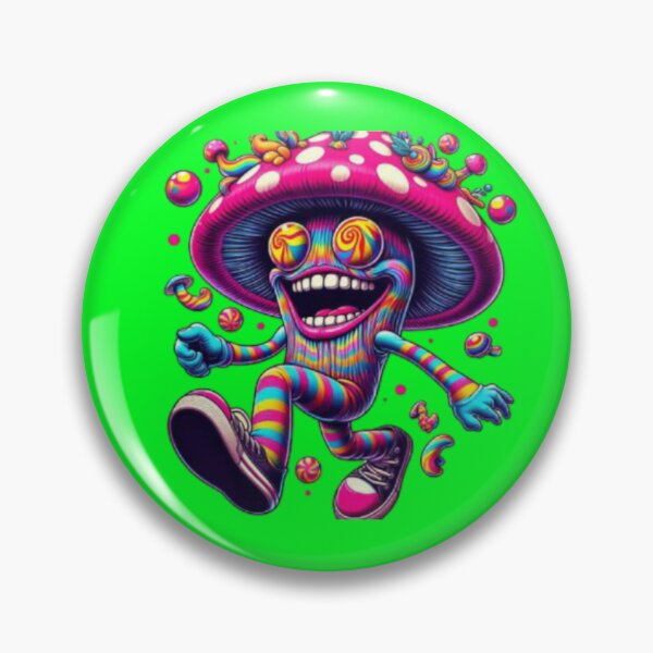 Item preview, Happy Psychedelic Mushroom Man designed and sold by Shs-Kenya.