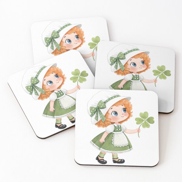 Item preview, A0711 Irish Girl with Bonnet – Vintage-Inspired Art for Home & Gifts  designed and sold by angieart68.