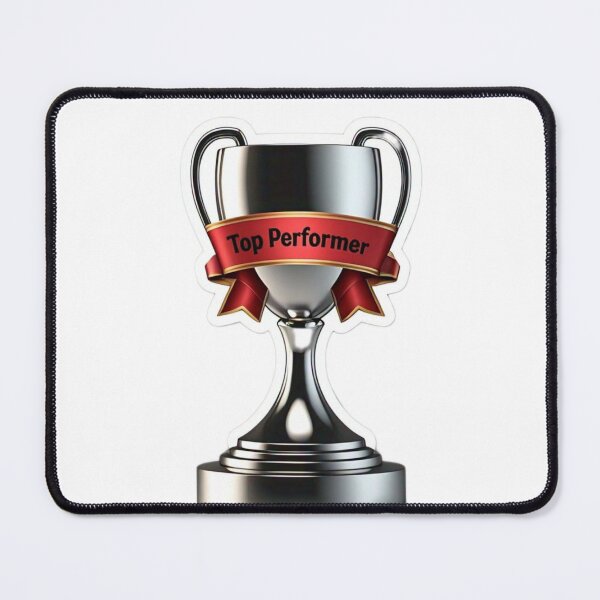 Item preview, Top Performer Trophy Sticker, Achievement Award Sticker, Motivational Reward Sticker, Success Trophy Badge designed and sold by InsightA.