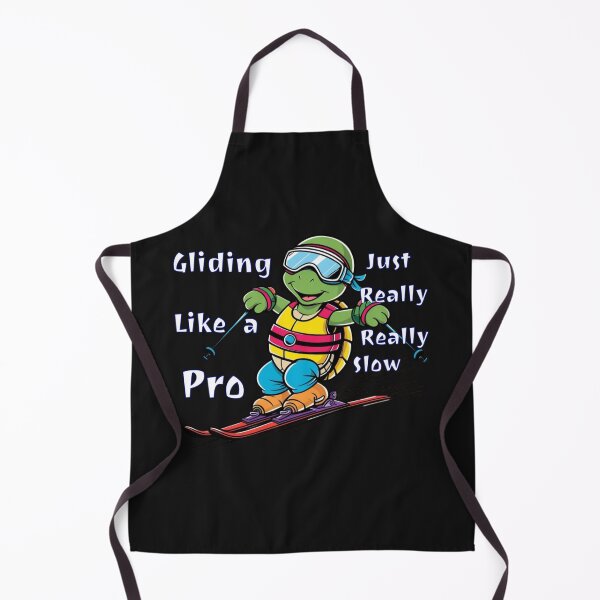 Item preview, Turtle Skiing graphic design designed and sold by JennyFinns.