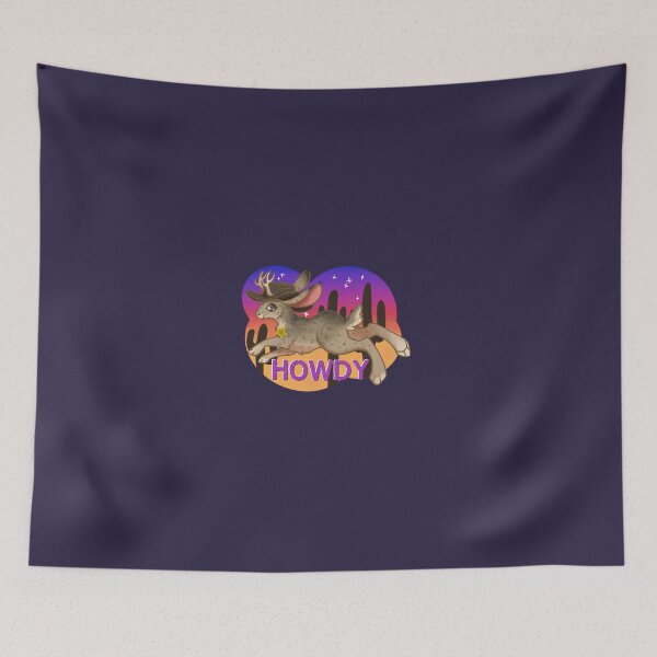 Item preview, Jackalope sunset designed and sold by Little Beetle Works.