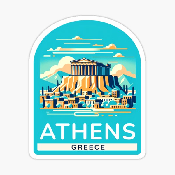 Item preview, Athens Greece designed and sold by LoveLabDesign.