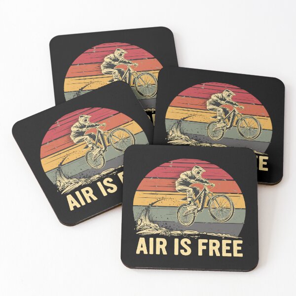 Artikelvorschau, Air Is Free - Retro-Mountainbike-Abenteuer entworfen und verkauft von Taans-Creation.