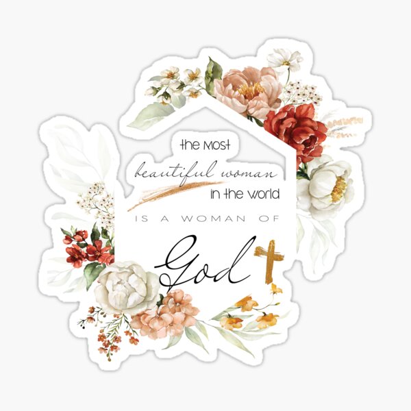 Item preview, Beautiful Woman of God designed and sold by goldencreate1.