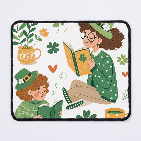 Item preview, A0713 Shamrock Journal – Irish-Themed Notebook for Writing, Sketching & Gifting designed and sold by angieart68.