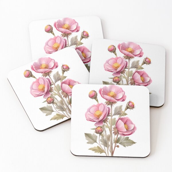 Item preview, Pink Mountain Avens (Dryas octopetala) designed and sold by HOMETOWN86.