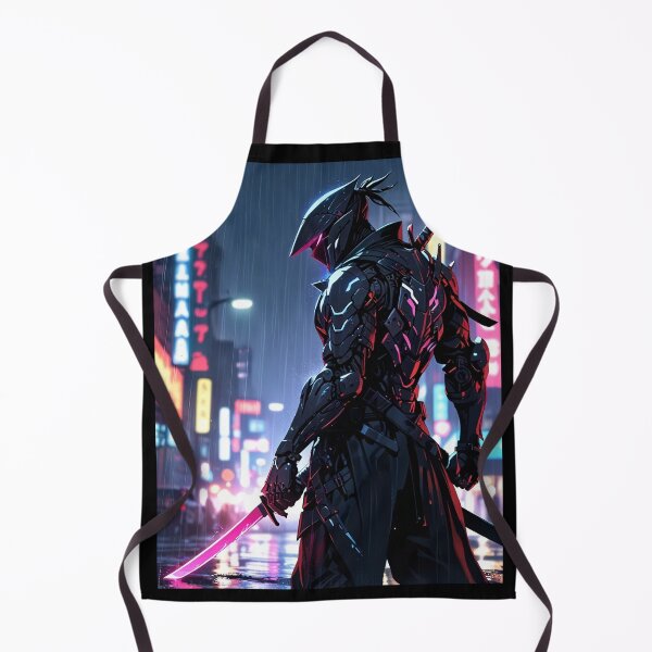 Item preview, Shadow Ronin – Cyberpunk Samurai Warrior designed and sold by ShadowTek.