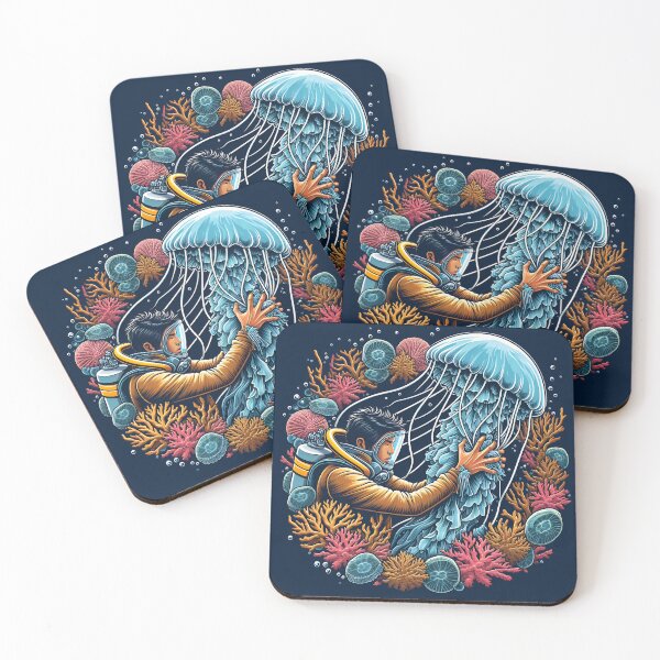 Item preview, Diver's Embrace with Ocean Wonders designed and sold by EcoArtShop.