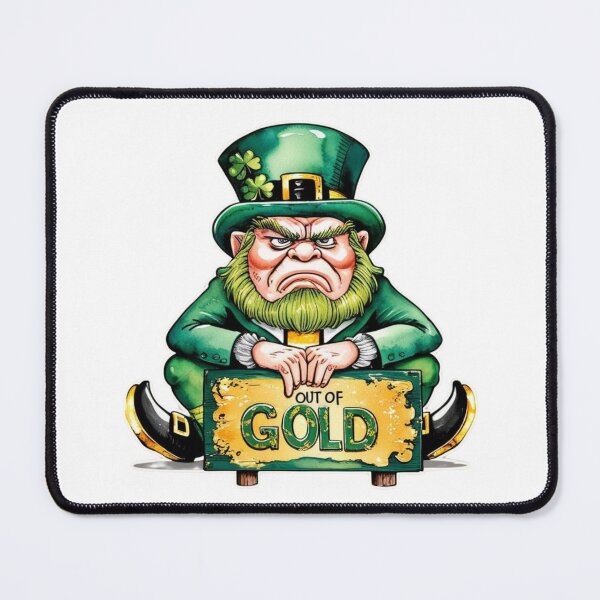 Item preview, Grumpy Leprechaun Out of Gold Funny St Patrick's Day designed and sold by LOLThreads.
