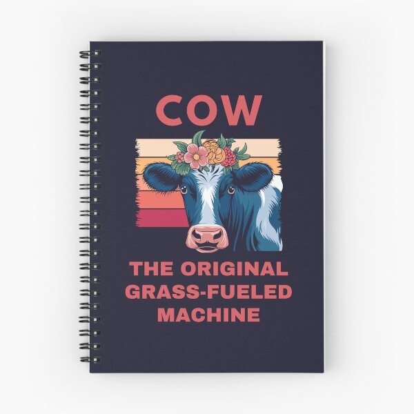 Item preview, COW The Original Grass-Fueled Machine Funny gift for cow lovers designed and sold by Hoshi-Club.