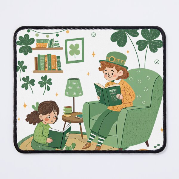 Item preview, A0713 Shamrock Journal – Irish-Themed Notebook for Writing, Sketching & Gifting designed and sold by angieart68.