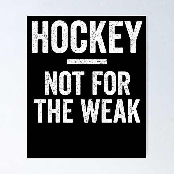 Item preview, Hockey Not For The Weak White Ice Gift Light designed and sold by threadsmonkey.